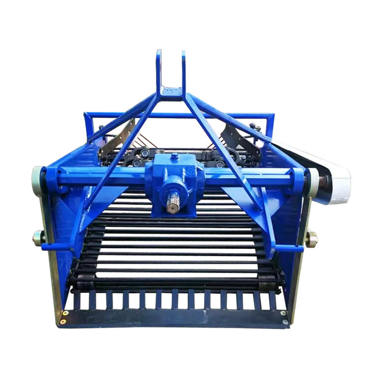 Mini small 3 point combine 2 rows garlic peanut onion carrot sweet potato harvester machine tractor for sale in india price