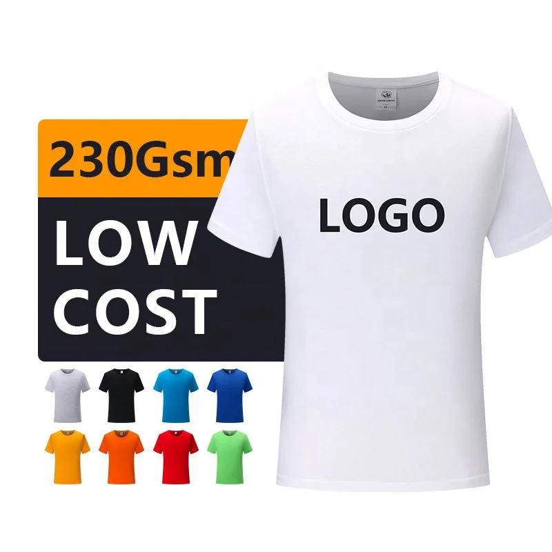 SHULIQI 230 Grams Custom Branded Man White T-Shirt Custom Tshirt Oversized Cotton T Shirt For Men