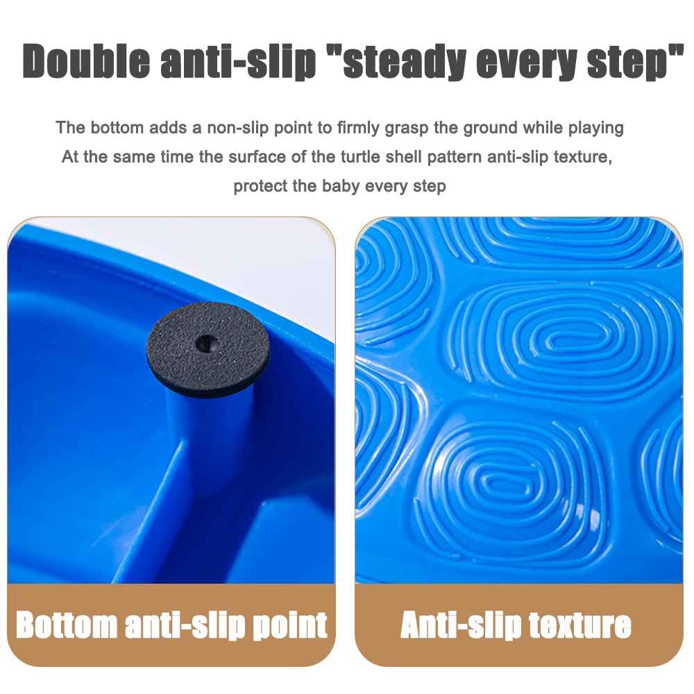 Turtle Balance Stepping Stones 6 Pcs Kids Turtle Jumping Stones Steps Stones Toddler Obstacle Course Coordination Sensory Toys