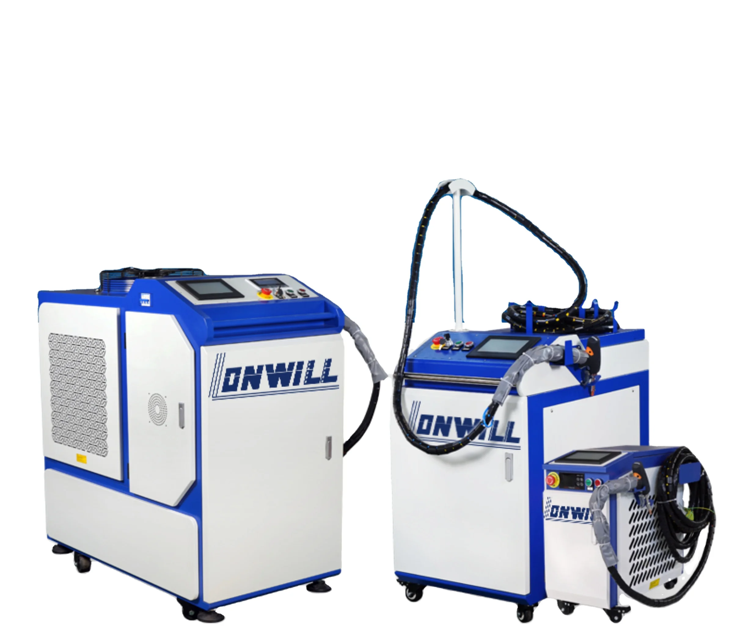 1500W 2000W 3000W Multi-functional Welding Cutting Cleaning Steel Sheet Laser Welding Machine 4 in 1 Laser Welder