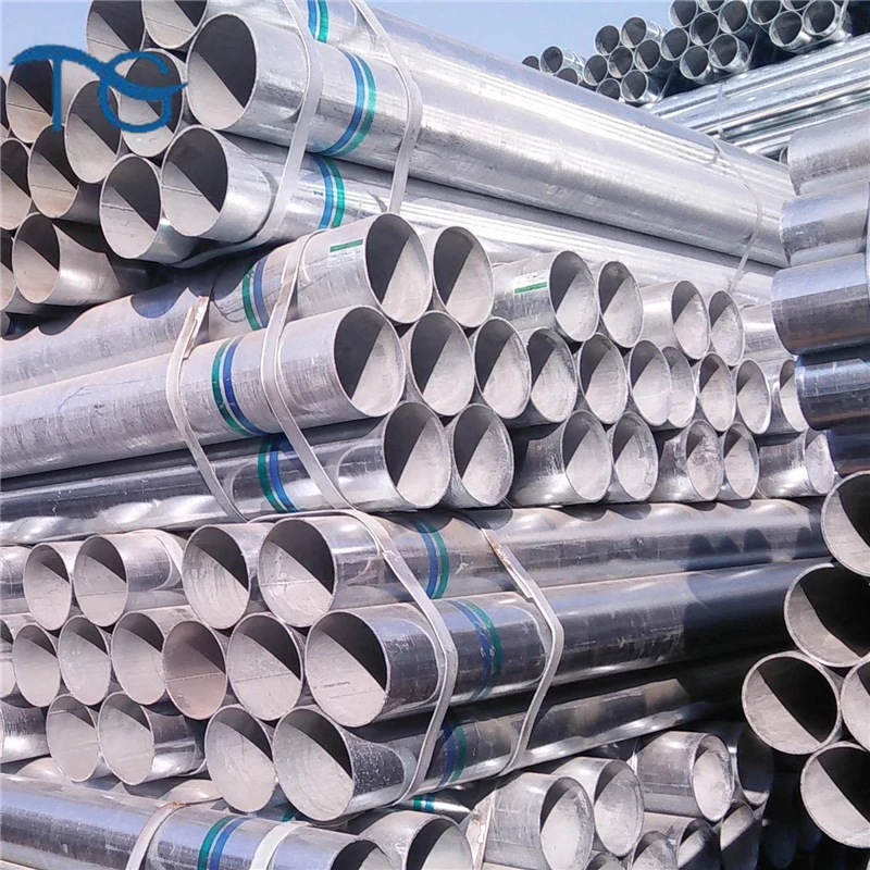 Durable prevent corrosion high quality round hot dip galvanized steel pipe Petroleum Pipeline