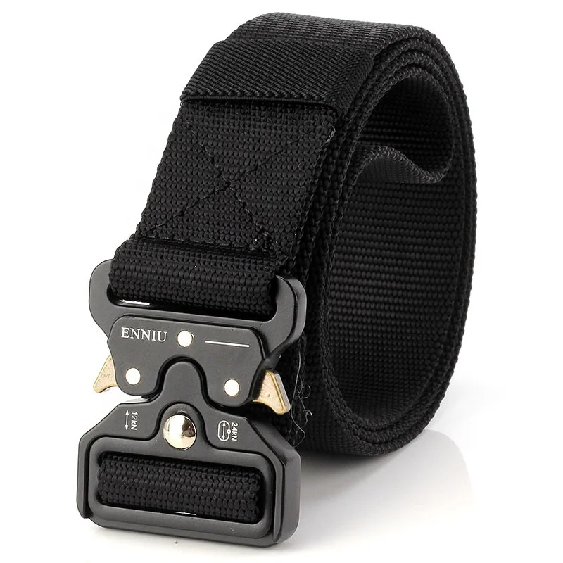 Factory wholesale nylon material military Army police outdoor tactical belt