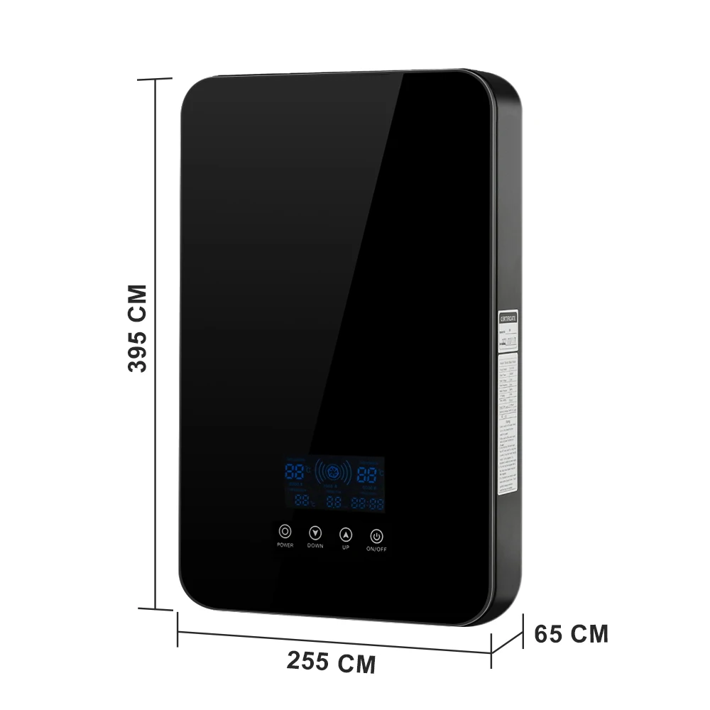 8 кВт 220 В новый дизайн мгновенный Электрический водонагреватель для ванной