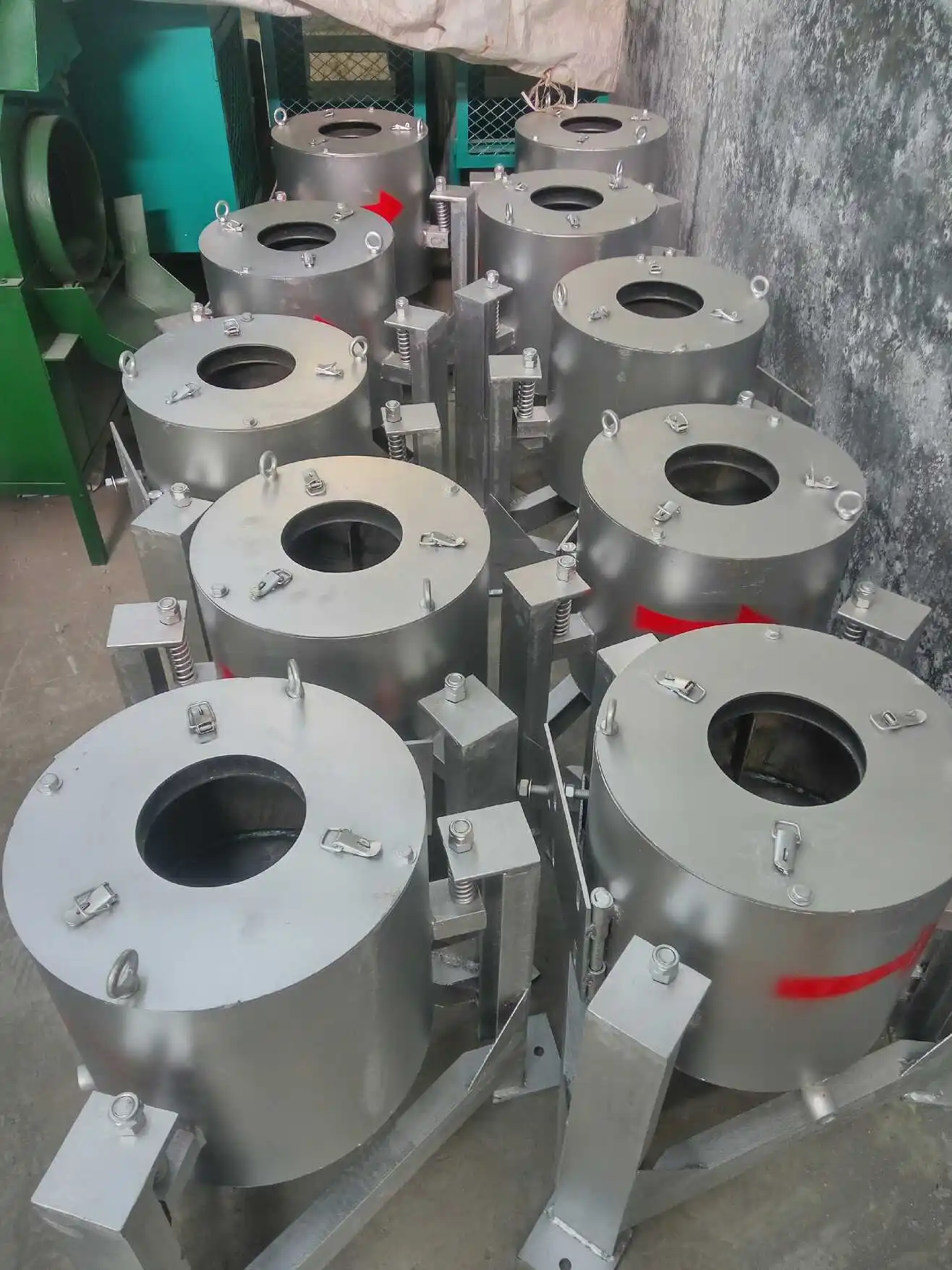 50-100kg/hour coconut oil centrifuge machine/oil filter making machine