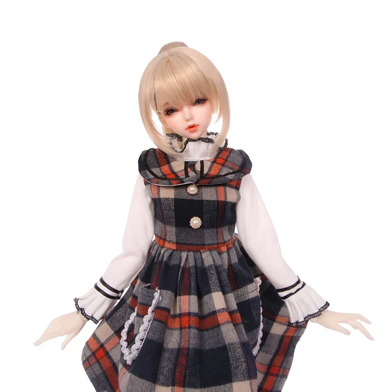 Парик для куклы BJD размер головы 8 5 дюйма