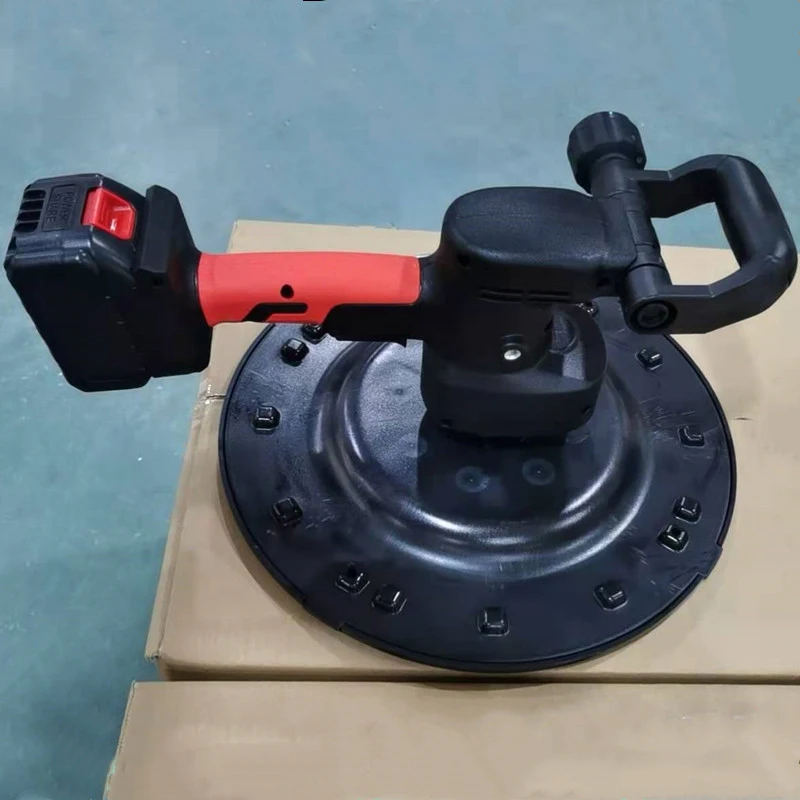 Lithium Power electric automatic Portable Wall Cement Plastering Polisher Smoothing troweling Machine