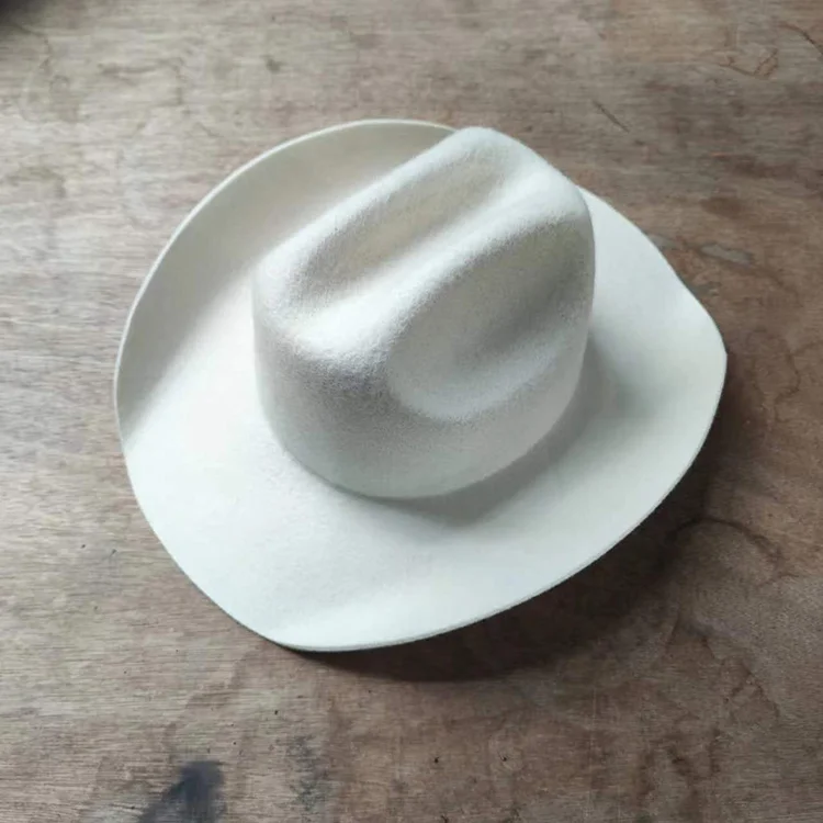 Wholesale Custom Australian Wool Felt Cowboy Hats with Adjustable Sweatband