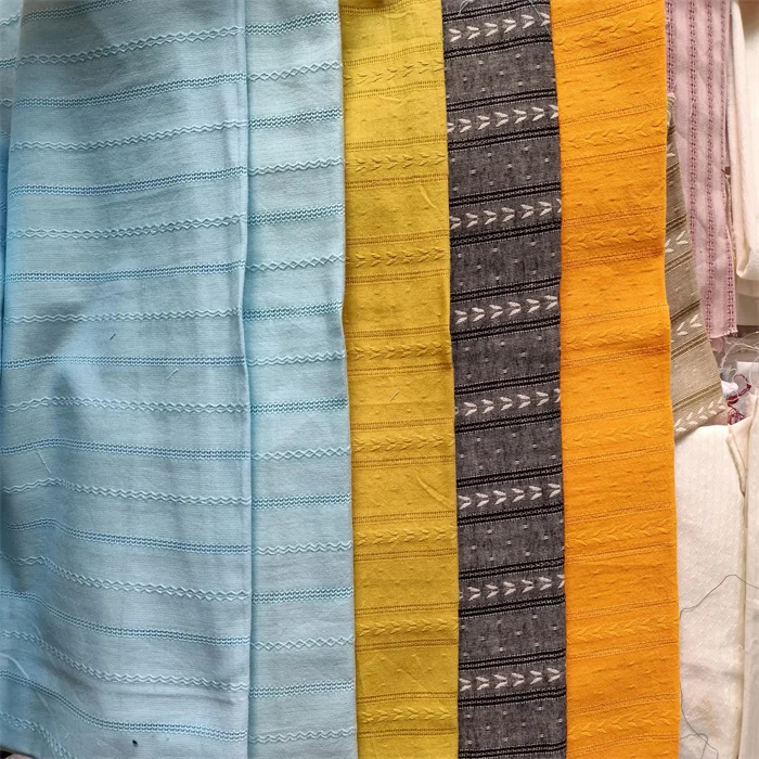 Ready Goods Stock Fabric 100% Cotton Fabric 9088 Jacquard Fabric For Clothes