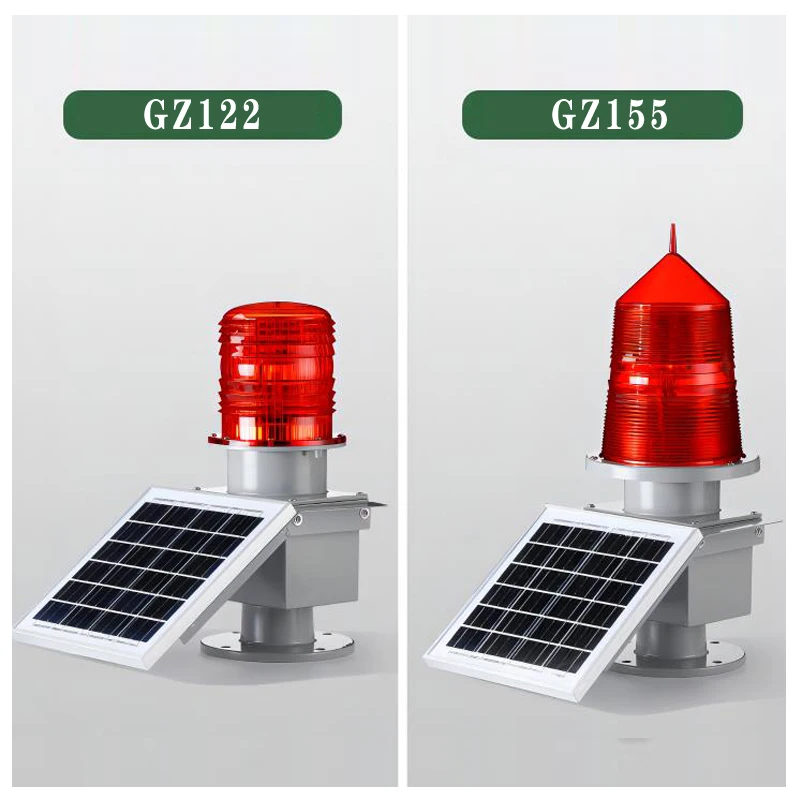Aviation obstruction lights 15W 20W aviation light solar lighting for airport skyscraper IP66