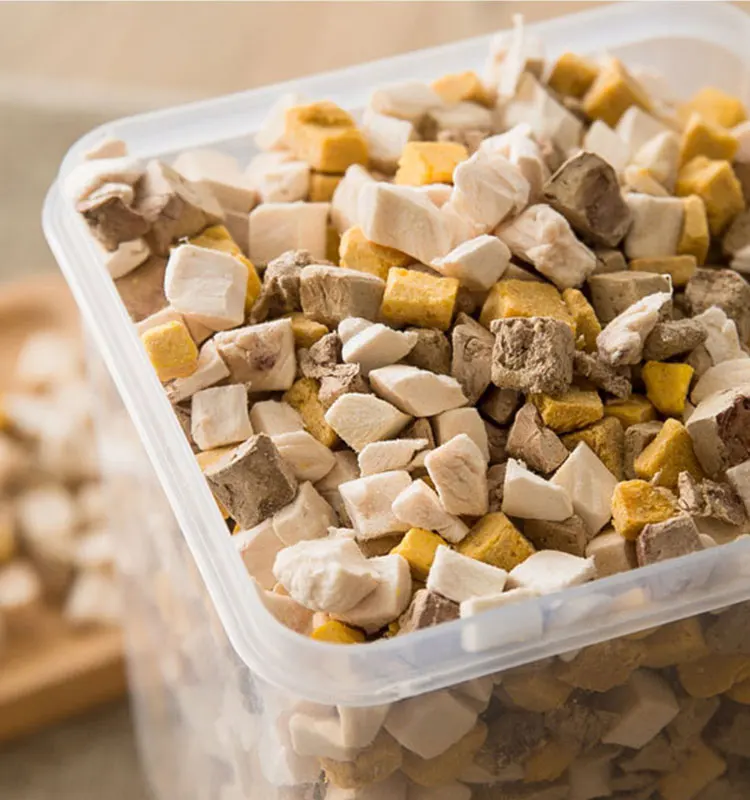 Оптовая продажа недорогая замораживаемая курица говядина рыба кошка собака закуски еда 500