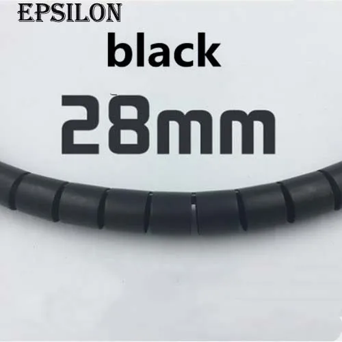  Epsilon шнур протектор гибкое управление провод для хранения трубы кабель провода обертывание Организатор спиральная трубка