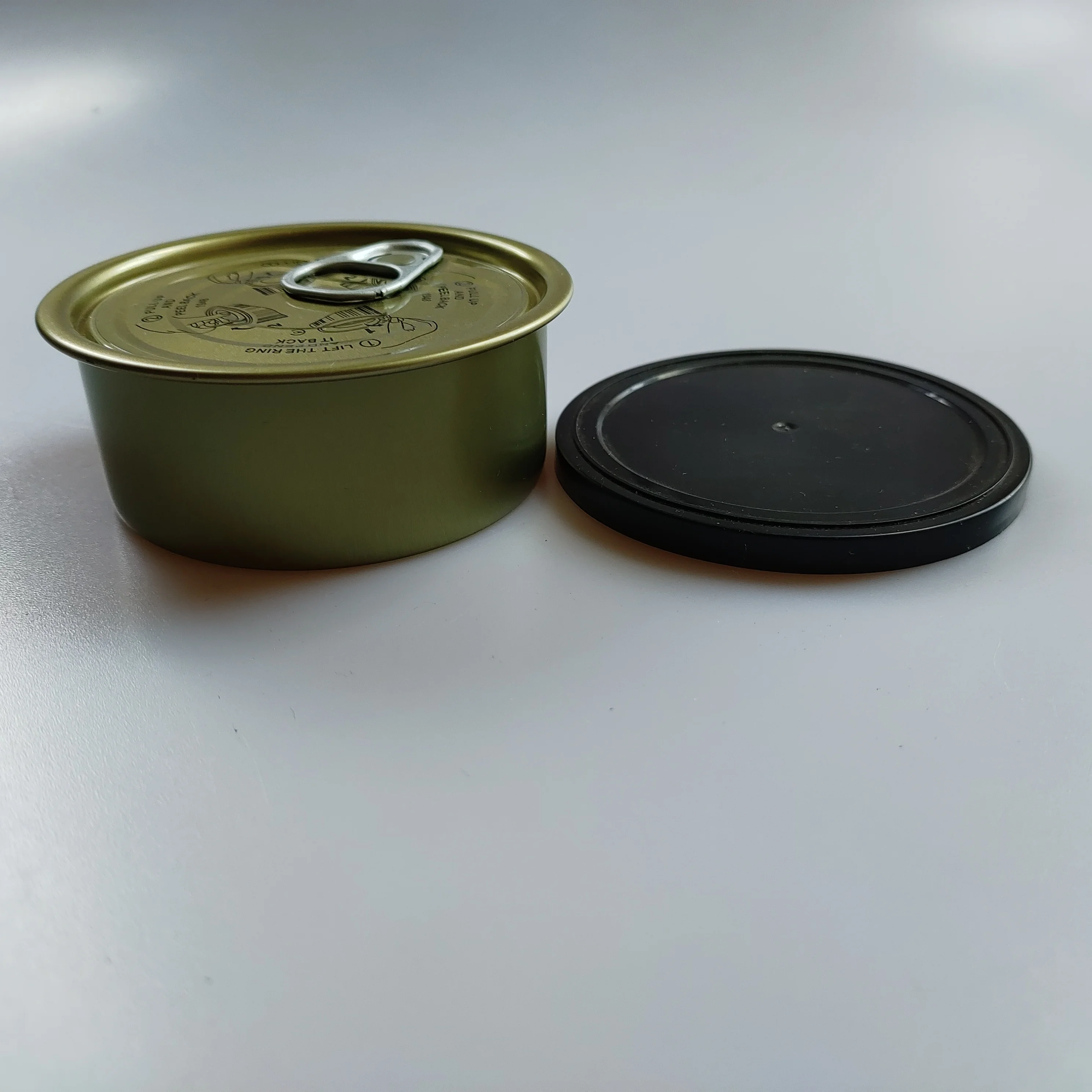 
machine seal easy open tin canned fish empty cans customizable size sufficient supply 