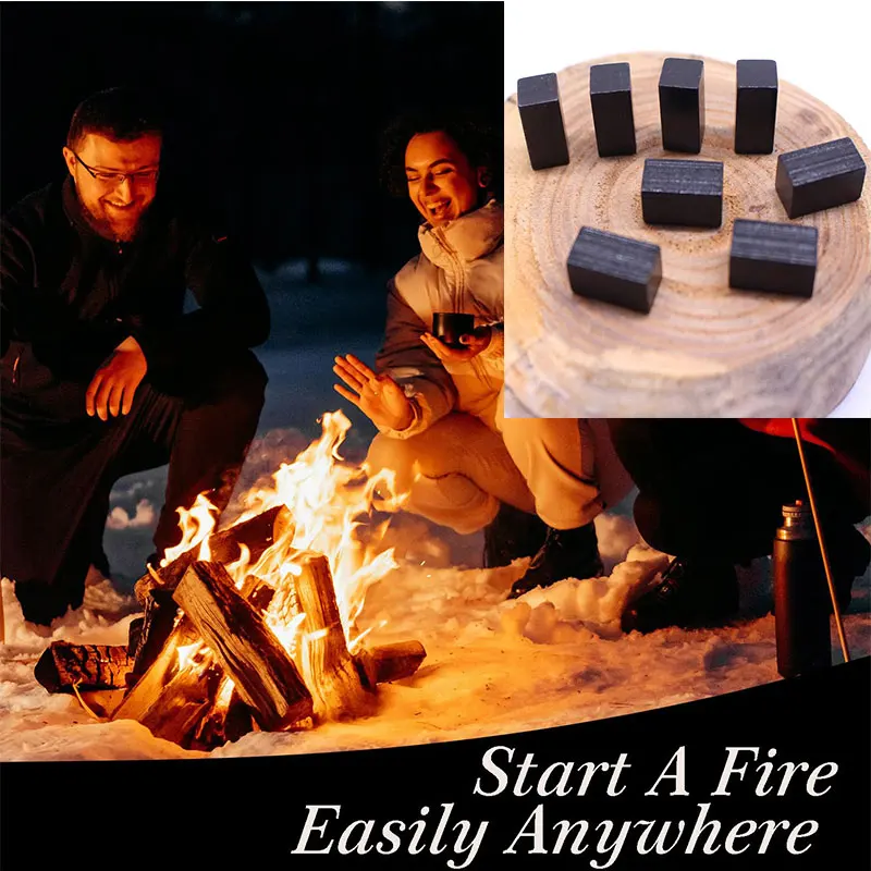 Kongbo 8*15mm Cuboid Waterproof Ferrocerium Rod Flint Fire Starter for Scooter Skating Board Toys