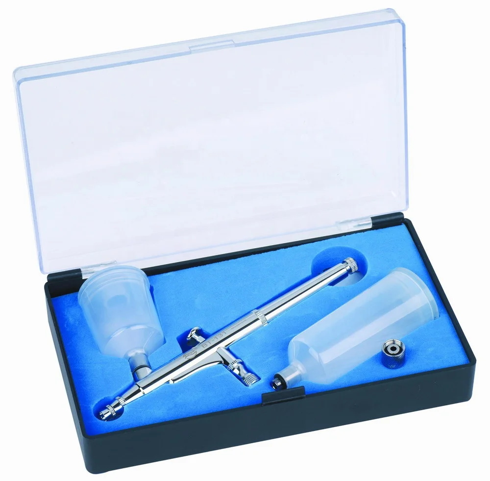 Hot Air brush Machine Kit Dual Action Mini Airbrush for Body Panting Art Nail Model