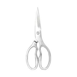 Wholesale high quality multi-purpose super sharp kitchen scissors all stainless steel poultry scissors