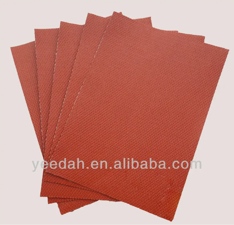 High performance and multi function composite material silicone coated fiberglass fabric cloth