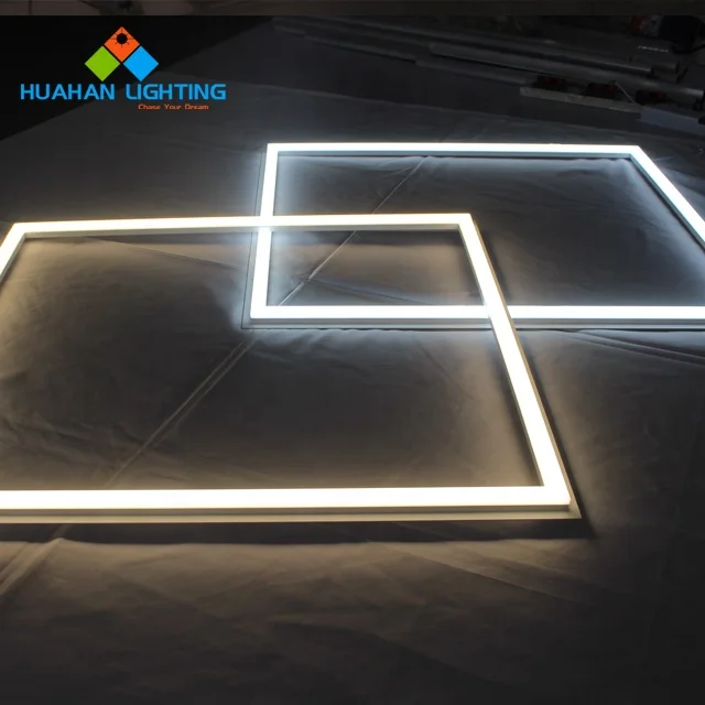 China manufacture new design 600x600 48w square edge-lit led backlight panel light