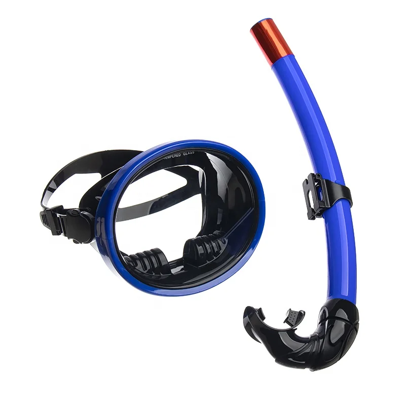 Hot Sale Panoramic Silicone Dive Mask Frameless Silicone Strap Scuba Diving Masks