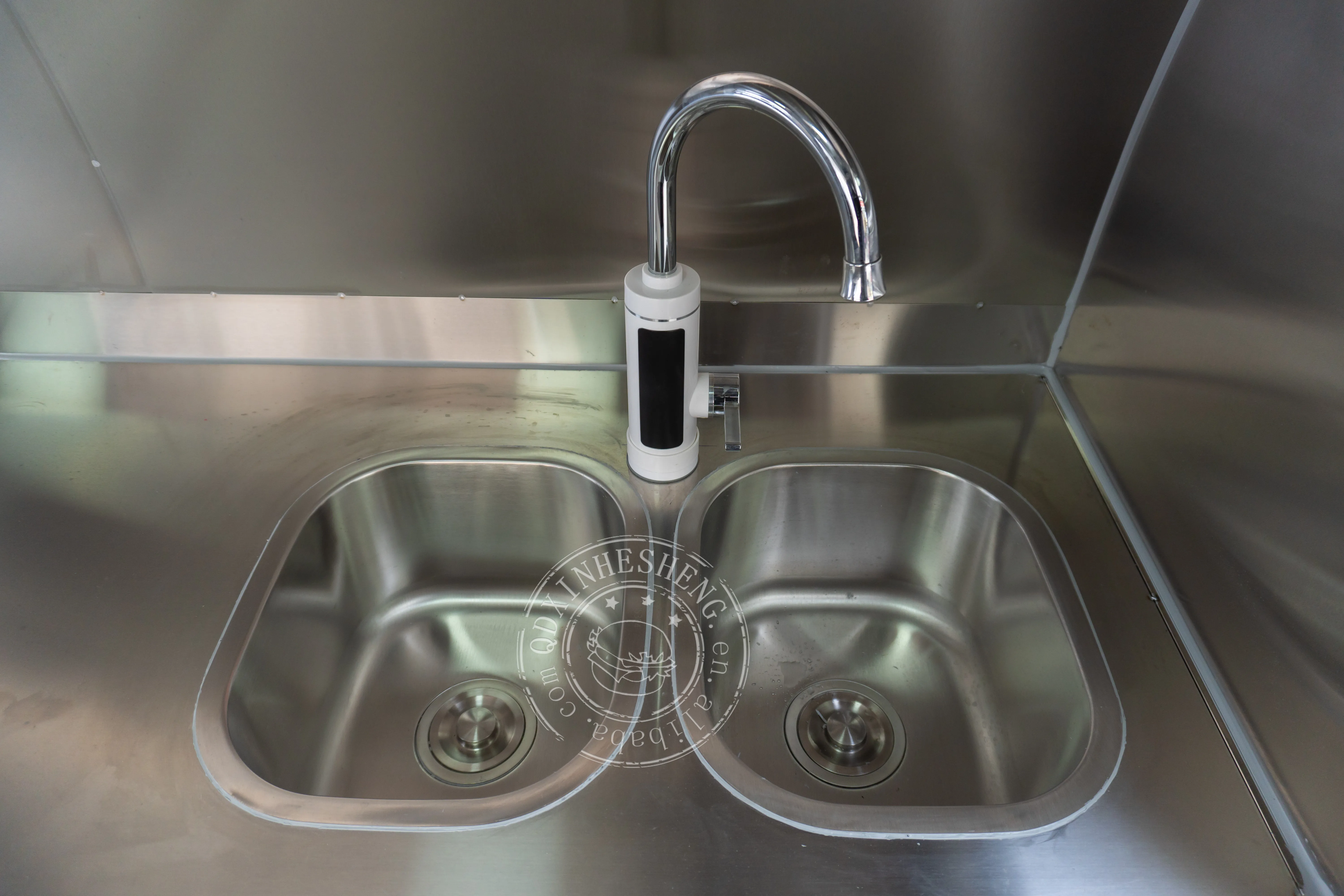 Roundness coffee pizza oven trailer food kiosk mobile ice cream food truck