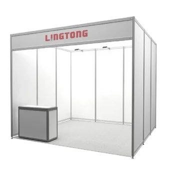 Modular Partition Wall Advertising Aluminum Shell Scheme Booth R8 Exhibition Standard Kiosk Stand Display Trade Show Event Fair