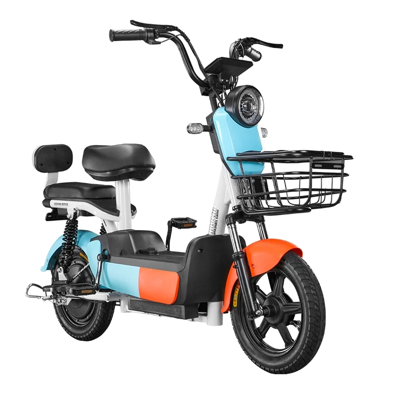 14*2.5inch Vacuum Tyre Scooter City Electric Bike Single Speed Scooter City Electric Bike