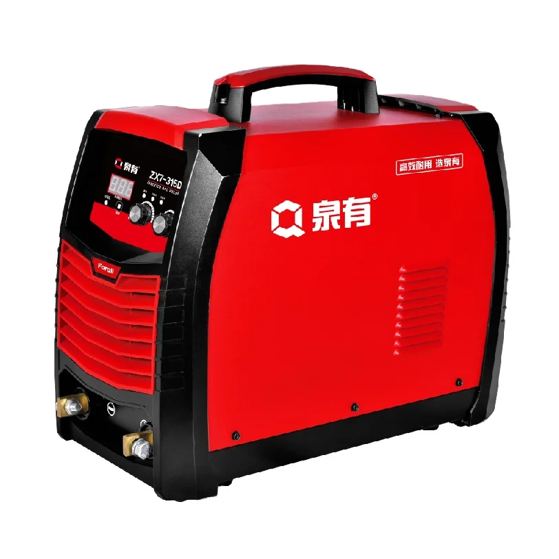 QY-ZX7-315D high quality biphase triphase welding machine AC220/380V Inverter DC manual welding machine 6.7/6.6KVA