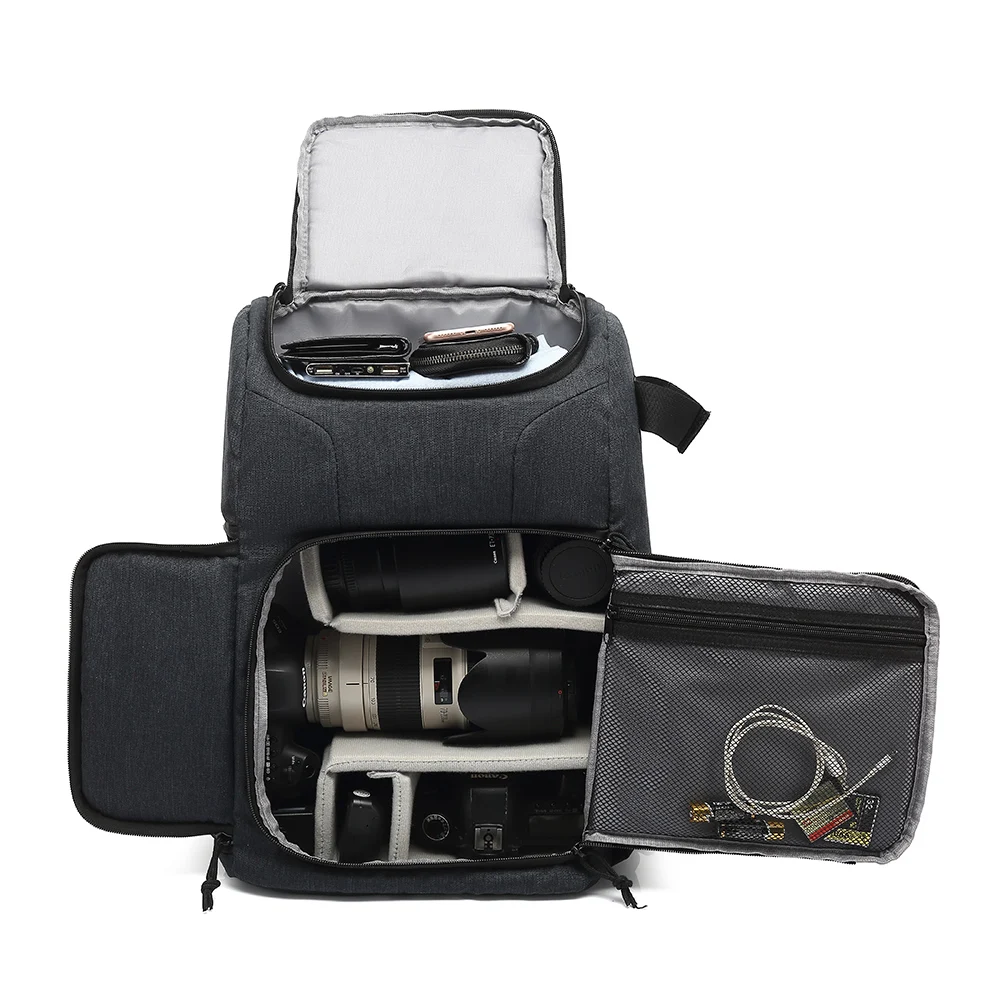 
OEM Waterproof Camera Bag Photo Camera Backpack  (1600248738417)