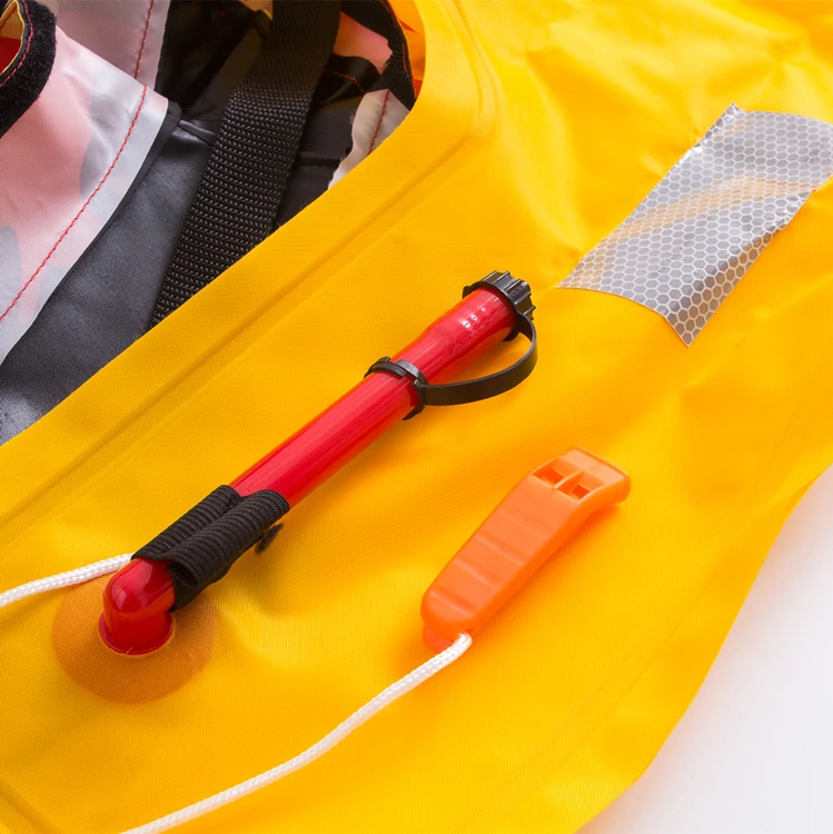 Распродажа, красочный экологически чистый Автоматический надувной спасательный жилет 75N для детей, одобрен CE