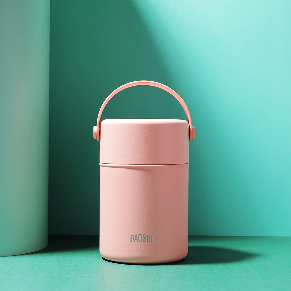 Eco Friendly Vaccum Soup Cup Insulated Lunch Box Food Warmer Container Stainless Steel Food Container With Lid