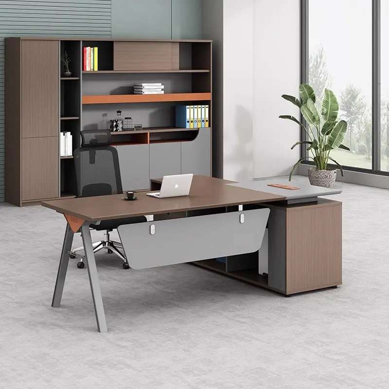 Liyu 1.6meter foshan office furniture made modern table cheap office desks office boss desk