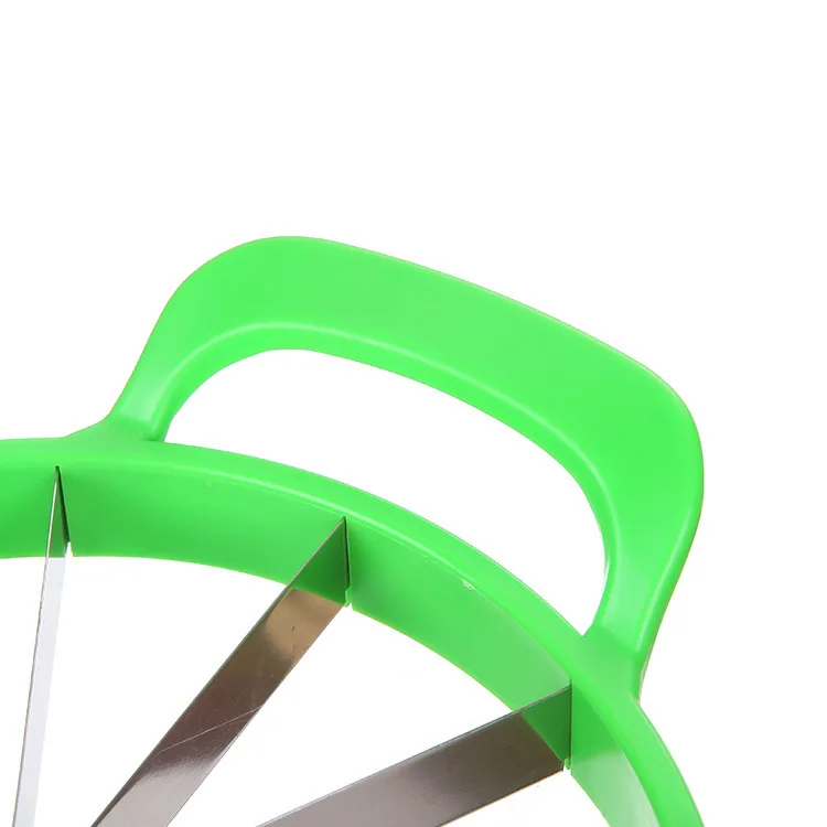 Kitchen Watermelon Slicer Creative Melon Cutter Knife 410 Stainless Steel Fruit Cutting Slicer Practical Tools