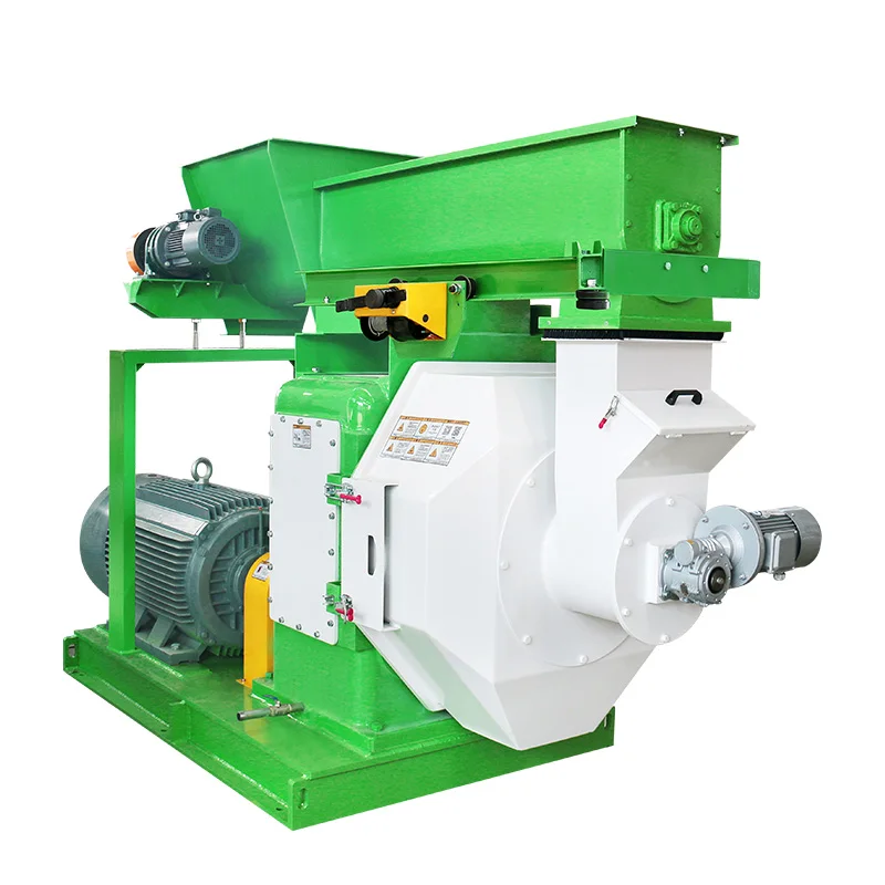 Wood Pellet Mill 2.2- T/H Organic Fertilizer Manure Rice Husk Chips Grass Biomass Sawdust Wood Pellet Machine