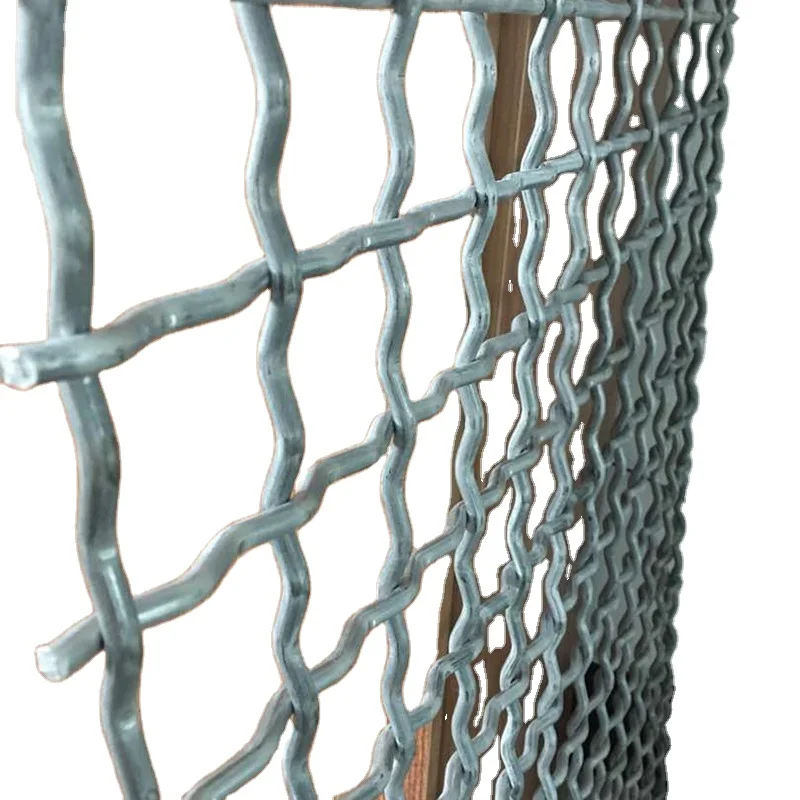 Low price 304 316 316L 40 micron stainless steel screen crimped wire mesh
