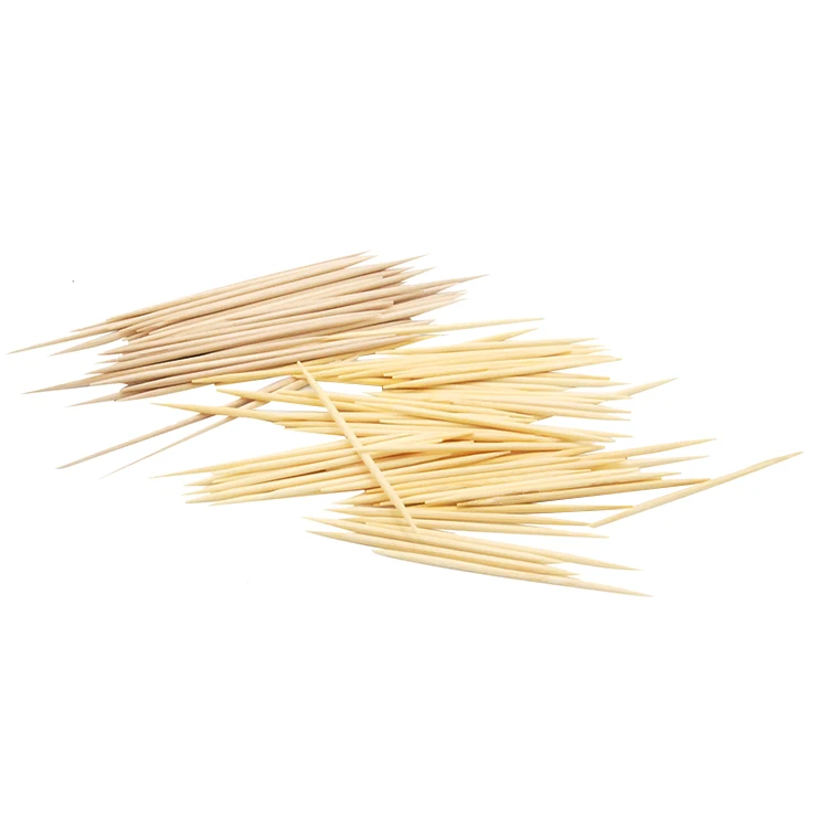 New Year Decoration Best Sales Natural Color Bamboo Toothpicks