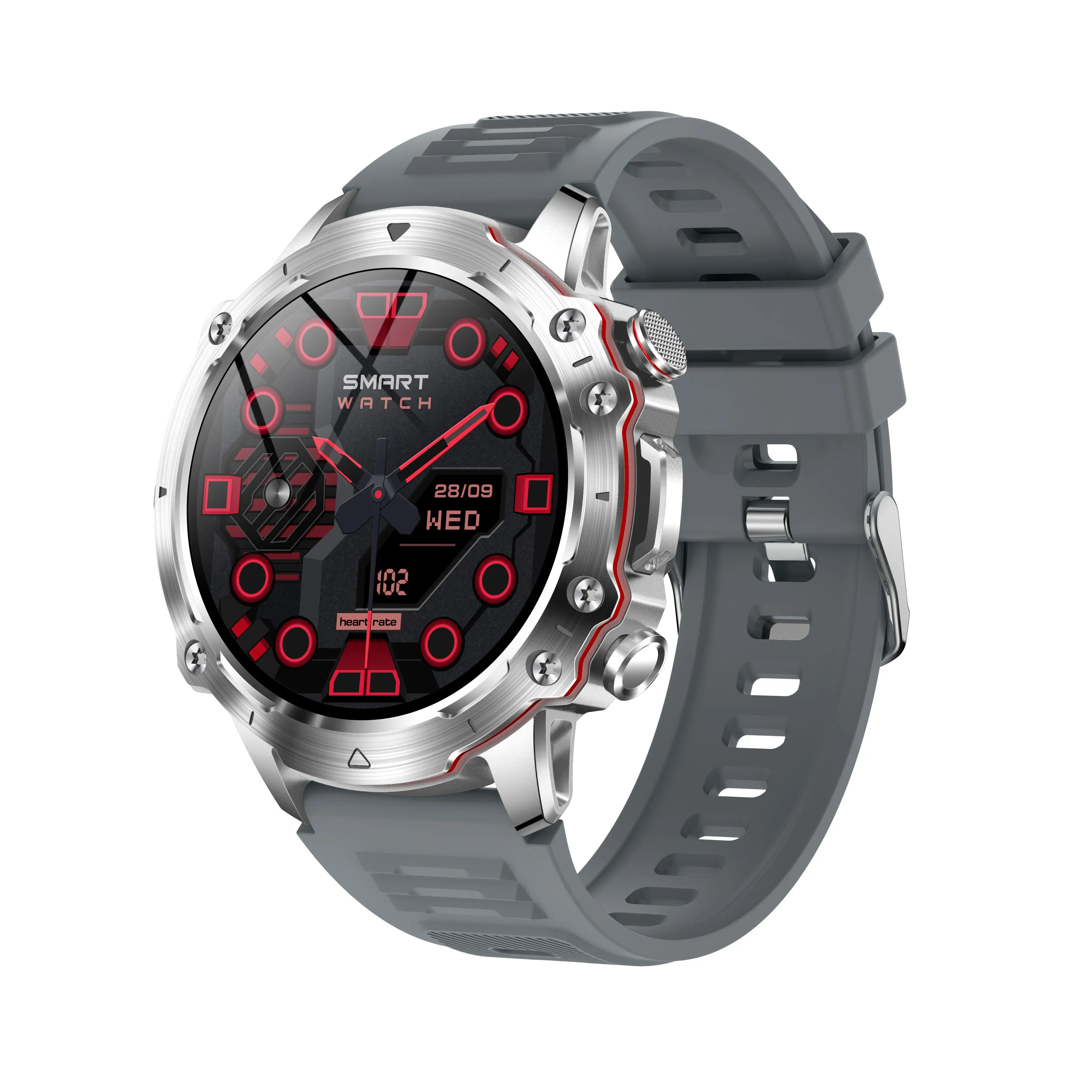 Adventure Smart Watches For Men 350mAh Long standby Outdoor Sports Watch Smart Electronics Rugged Smartwatch Fitness Tracker