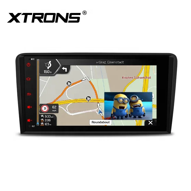 XTRONS 1 din Android 10,0 Автомобильная Мультимедийная система gps-навигации автомобильное радио для audi A3 8P/S3 8P/RS3 Sportback
