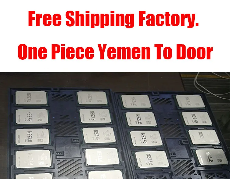 Free Shipping Factory Price Original Cpu Chip Computer Used Motherboards AMD Ryzen 5 7600X Desktop Processors