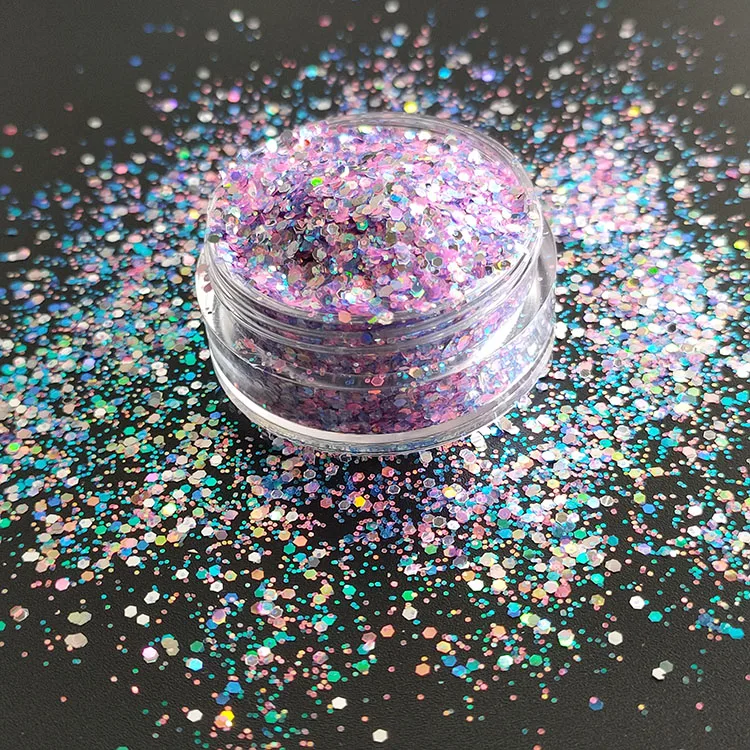2022 Newest Chunky Glitter for Festival Beauty Makeup Face Body Hair Nails