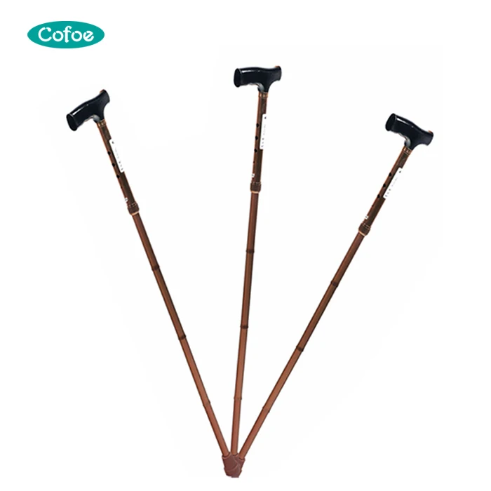 Cofoe Disabled Rehabilitation Therapy Supplies Properties Crutches Folding Aluminum Elbow Cane