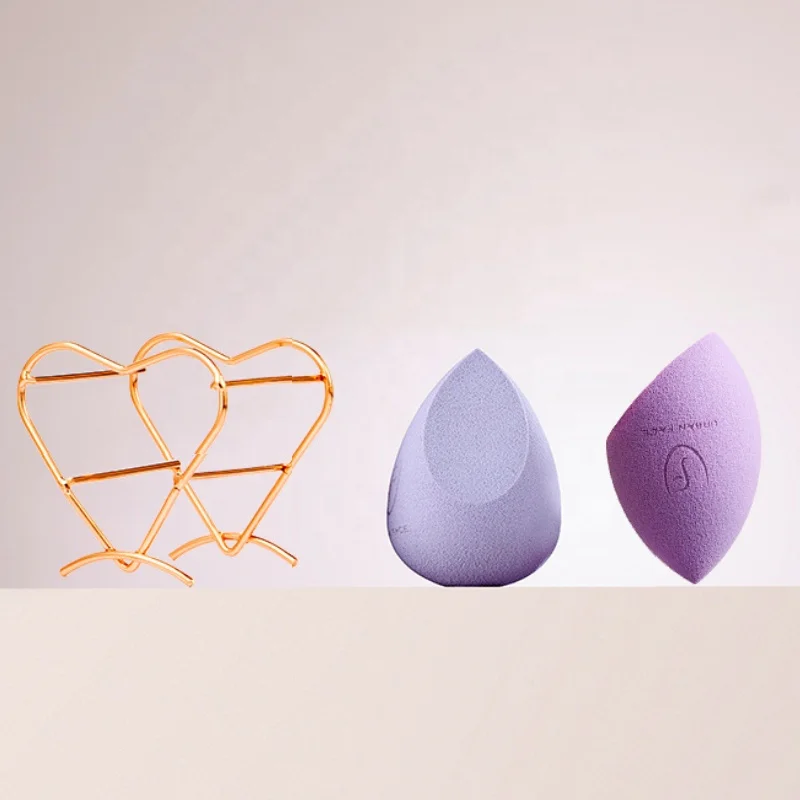 Factory Portable Low MOQ Beauty Egg Puff Latex Free Powder Foundation Blending Makeup Sponge