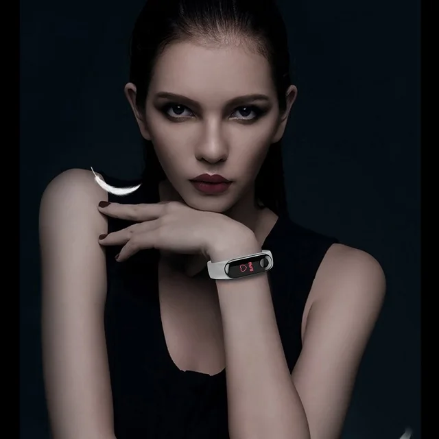 
Waterproof health smart band watch OEM m3 intelligent bracelet fitness watch smart bracelet 