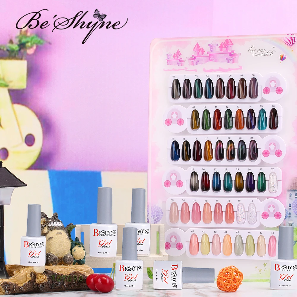 Semi Permanent Nail Polish Semi-Permanent Magnetic Nail Cat Eye Gel Polish