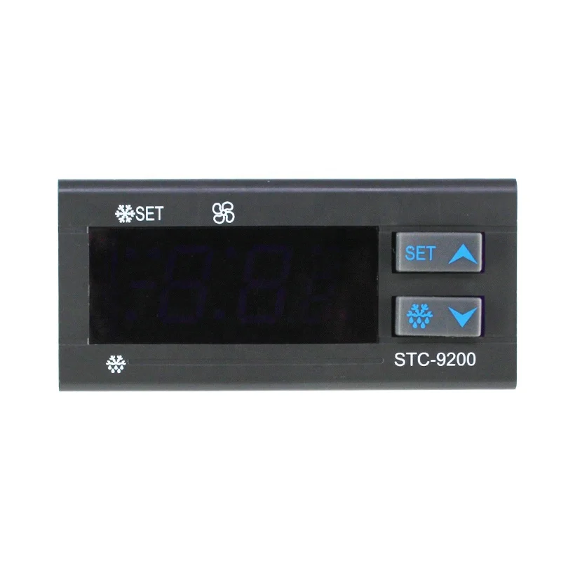 220V Digital Temperature Controller Refrigerator Thermostat for Incubator STC-9200 with Sensor