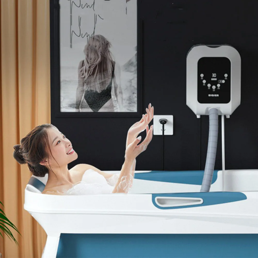 Ultrasonic SPA Machine Full Body Relaxing Home-Spa Air Hose Bubble Bath Massage Mat 2022 New Style