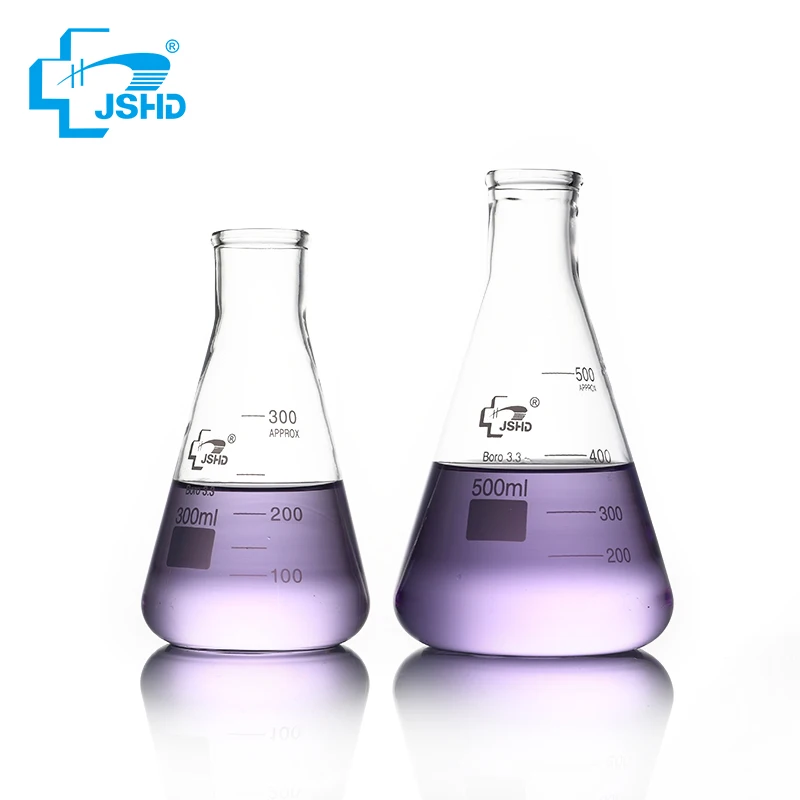  Прямые поставки от производителя бесплатные образцы коническая колба erlenmeyer объемом 2000