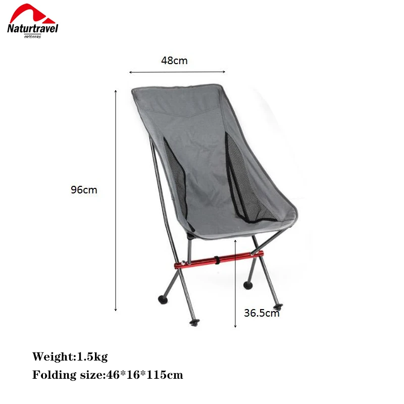 Naturtravel Outdoor Freestyle Bottle Sized Supports 300Lbs Compact Rocker Portable Fishing Folding Camping Chair