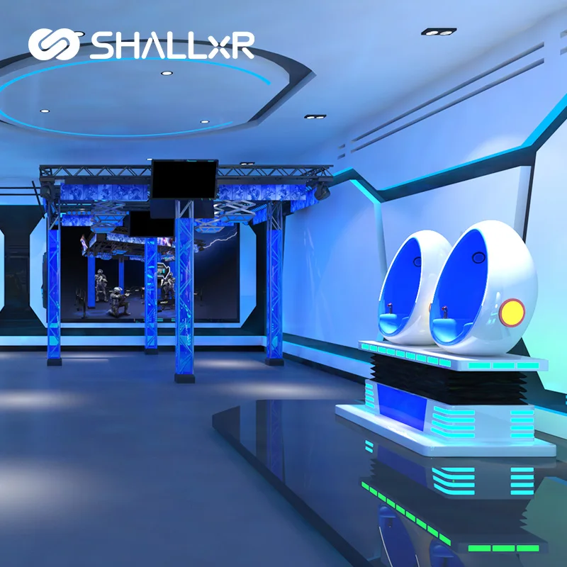 ShallxR Cost-Effective Lbvr Solution Shopping Mall Guangzhou Amusement Ride 30  50  9D Cinema Vr Reality Theme Park