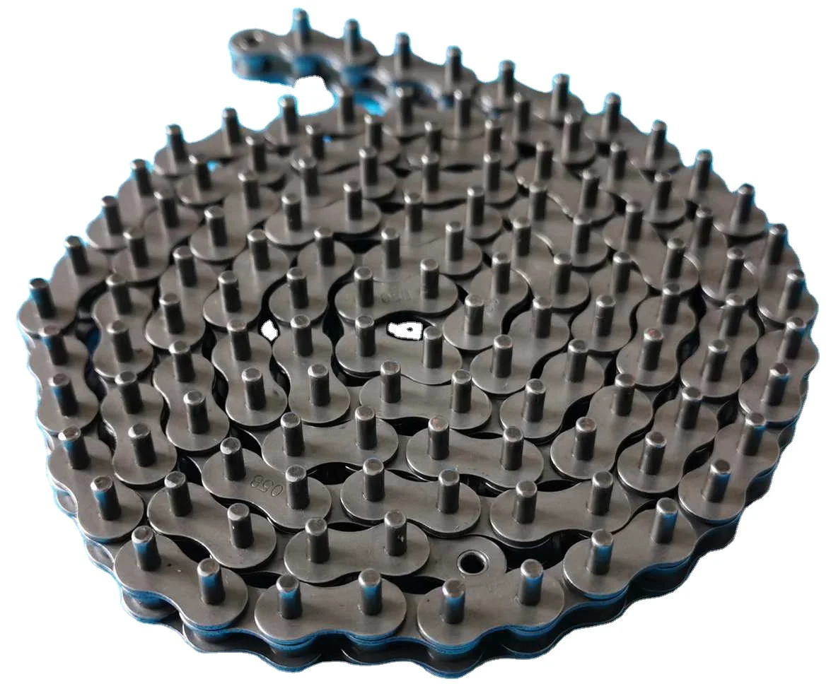 High precision high quality straight ear sharp tooth chain Industrial drive roller chain