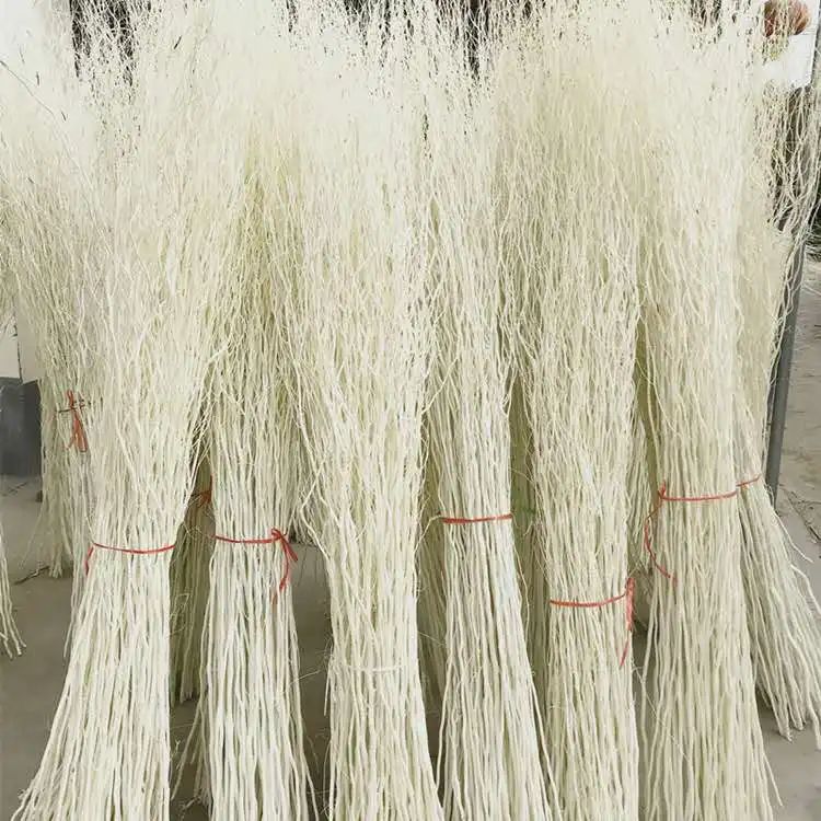 Wholesale Natural Dry Tree Branches Decoration White Dried Curved Willow Branches