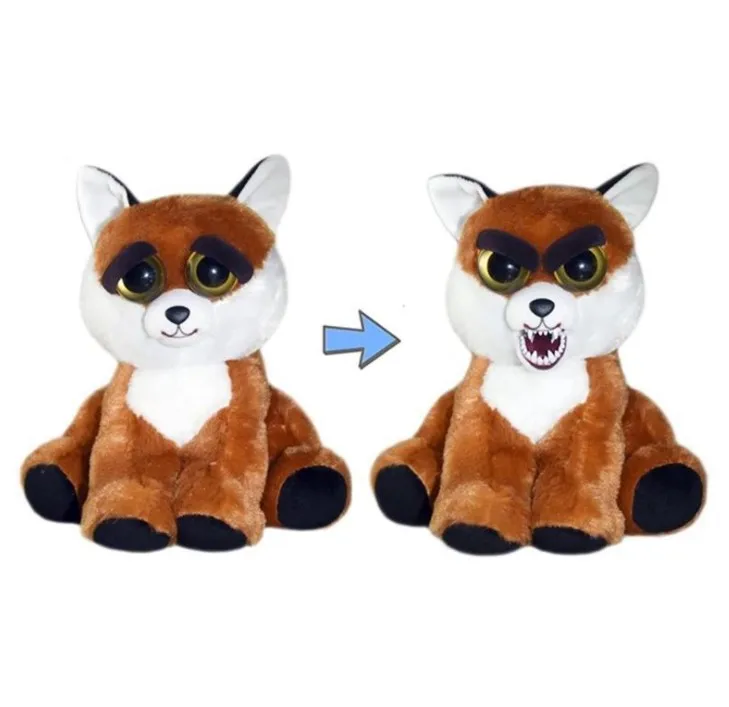 
Adorable Angry Toy Feisty Pet Brainless Brian Soft Plush Stuffed Triceratops for Christmas 